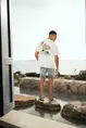 Malelions - T-shirt korte mouw - Wit - Men Jetski T-shirt - Mm1-Hs25-63