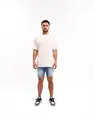 Malelions - T-shirt korte mouw - Wit - Men Jetski T-shirt - Mm1-Hs25-63