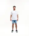 Malelions - T-shirt korte mouw - Wit - Men Yacht T-shirt - Mm1-Hs25-57