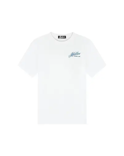 Malelions - T-shirt korte mouw - Wit - Men Yacht T-shirt - Mm1-Hs25-57