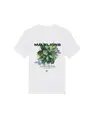 Malelions - T-shirt korte mouw - Wit - Parrot T-Shirt - mm3-ss25-47