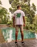 Malelions - T-shirt korte mouw - Wit - Parrot T-Shirt - mm3-ss25-47