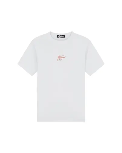 Malelions - T-shirt korte mouw - Wit - Retreat T-Shirt - mm3-ss25-15