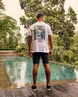 Malelions - T-shirt korte mouw - Wit - Retreat T-Shirt - mm3-ss25-15