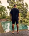 Malelions - T-shirt korte mouw - Zwart - Crinkle Nylon Swim Shorts - mm3-ss25-23