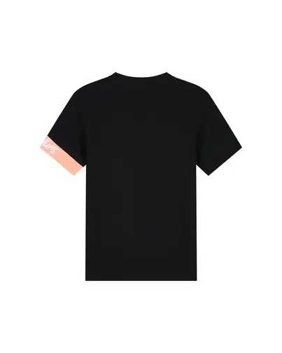 Malelions - T-shirt korte mouw - Zwart - Men Captain T-Shirt 2.0 - Mm1-Hs25-01