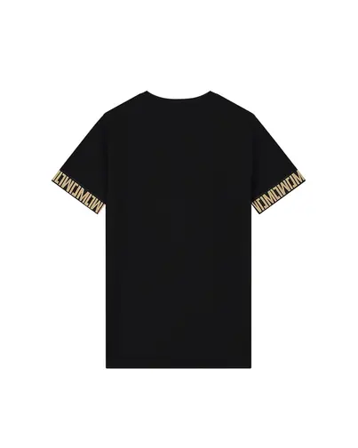 Malelions - T-shirt korte mouw - Zwart - Men Venetian T-shirt - Mm1-Hs25-09