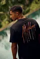 Malelions - T-shirt korte mouw - Zwart - Painter T-Shirt - mm3-ss25-35