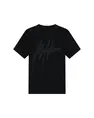 Malelions - T-shirt korte mouw - Zwart - Signature Towlling T-shirt - mm3-ss25-25