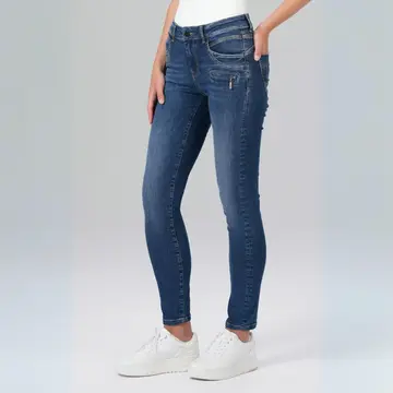 Miracle of denim - Jeans - Donkere denim - Suzy Skinny mid blue