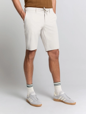 No Excess - Korte broek katoen - Beige - Short Chino Jersey Travel - 288190415