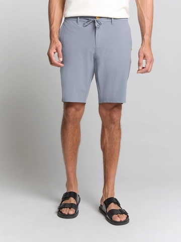 No Excess - Korte broek katoen - Blauw - Short Chino Jersey Travel - 288190415