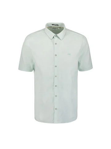 No Excess - Overhemd korte mouw - Blauw - Shirt Short Sleeve 2 Coloured - 27480217