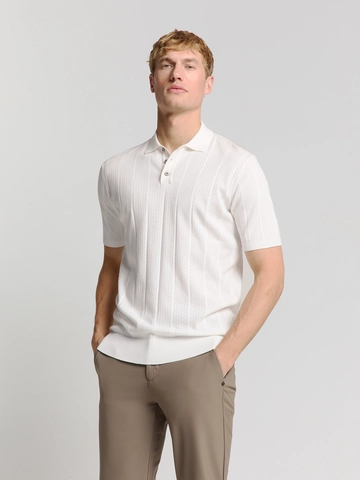 No Excess - Polo - Ecru - Pullover Short Sleeve Polo But - 28240450