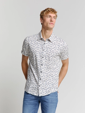 No Excess - Polo - Ecru - Shirt Short Sleeve Jersey Allo - 28440414