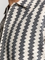 No Excess - Polo - Ecru - Shirt Short Sleeve Zig Zag Jac - 28490488