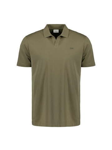 No Excess - Polo - Groen - Polo V Solid Stretch - 27380305Sn