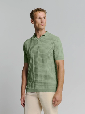 No Excess - Polo - Groen - Pullover Short Sleeve Polo V S - 27230363