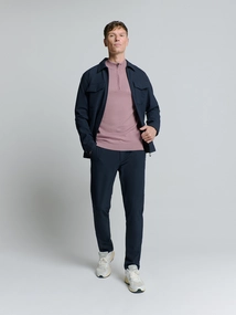 No Excess - Schipperstrui - Roze - Pullover Half Zip - 27210106Sn