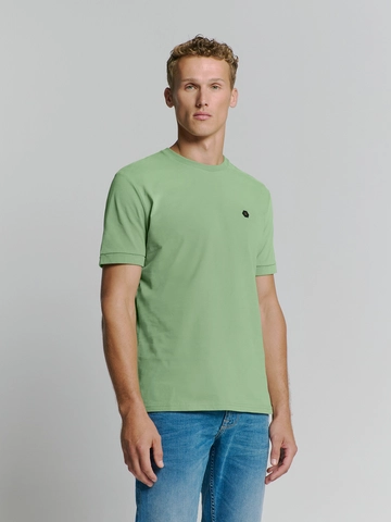 No Excess - T-shirt korte mouw - Groen - T-Shirt Crewneck Peached - 27360375