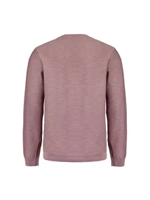 No Excess - Trui met ronde hals - Roze - Pullover Crewneck Garment Dyed - 27210101Sn
