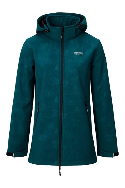 Nordberg - Damesjas - Donkergroen - Leaf Ladies softshell - 5S-Ls06301-Ln-