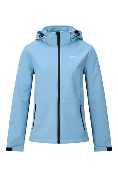 Nordberg - Damesjas - Lichtblauw - Ingrida ladies softshell - 5S-Ls00201-Le