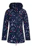 Nordberg - Damesjas - Marineblauw - Flower ladies softshell - 5S-Ls05801-Ny
