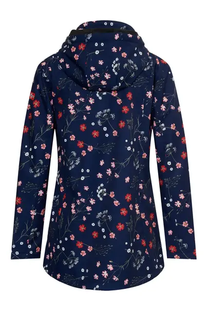 Nordberg - Damesjas - Marineblauw - Flower ladies softshell - 5S-Ls05801-Ny
