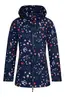Nordberg - Damesjas - Marineblauw - Flower ladies softshell - 5S-Ls05801-Ny