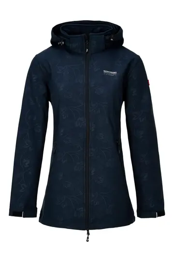 Nordberg - Damesjas - Marineblauw - Leaf Ladies softshell - 5S-Ls06301-Ny-