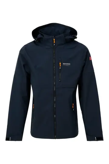 Nordberg - Herenjas - Marineblauw - Dustin Mens Softshell - 5S-Ms06701-Ny-