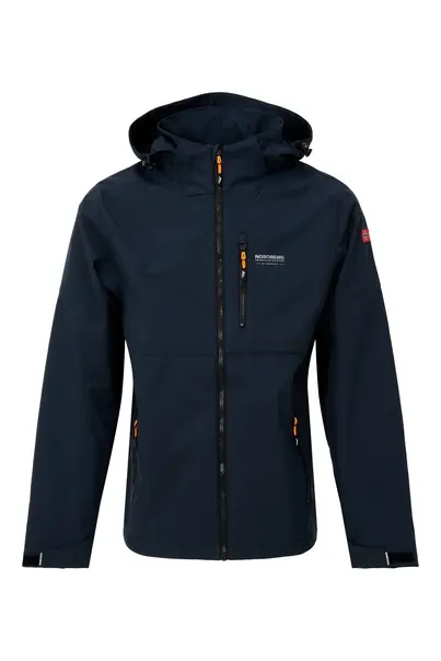Nordberg - Herenjas - Marineblauw - Dustin Mens Softshell - 5S-Ms06701-Ny-