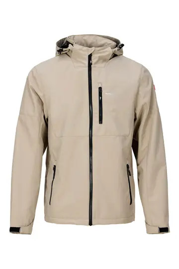 Nordberg - Herenjas - Taupe - Dustin Mens Softshell - 5S-Ms06701-Sr-