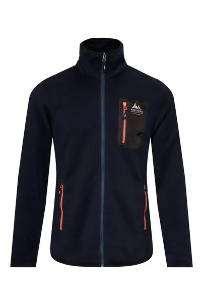 Nordberg - Jacket - Marineblauw - Noa Mens fleece - 5s-mf03601-nw
