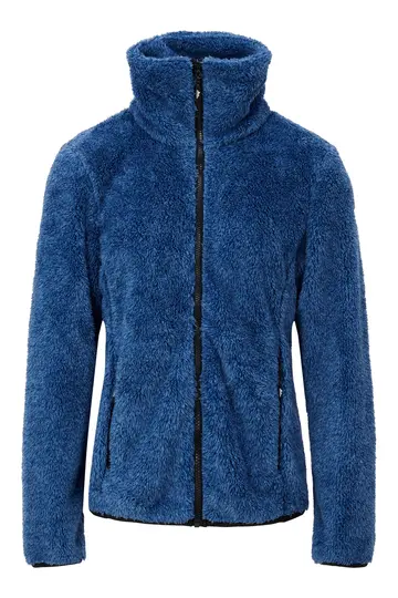 Nordberg - Tussenjas - Blauw - Evy Teddy Fleece Jacket - 5S-Lf01301-Be