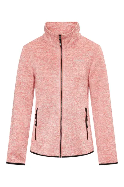 Nordberg - Tussenjas - Koraal - Andrea Knitted Fleece Jacket - 5S-Lf01901-Ce