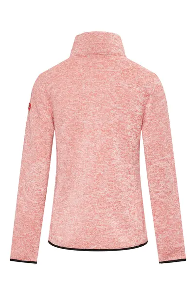Nordberg - Tussenjas - Koraal - Andrea Knitted Fleece Jacket - 5S-Lf01901-Ce