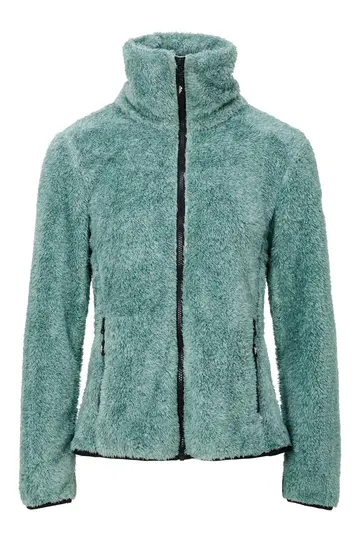 Nordberg - Tussenjas - Lichtgroen - Evy Teddy Fleece Jacket - 5S-Lf01301-Ee