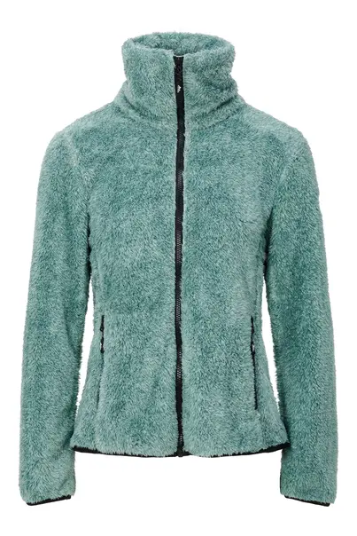 Nordberg - Tussenjas - Lichtgroen - Evy Teddy Fleece Jacket - 5S-Lf01301-Ee
