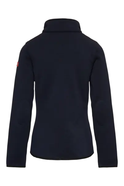 Nordberg - Tussenjas - Marineblauw - Andrea Knitted Fleece Jacket - 5S-Lf01901-Ne