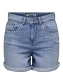 Onljosephine stret emb shorts