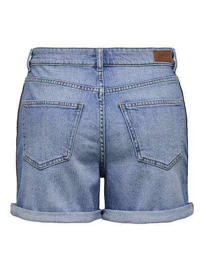 Onljosephine stret emb shorts