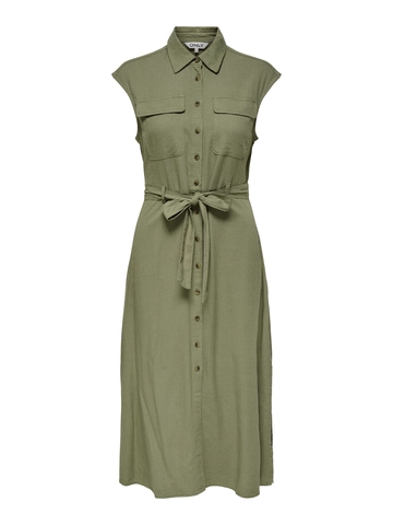 Onllima s/l linen bl long belt
