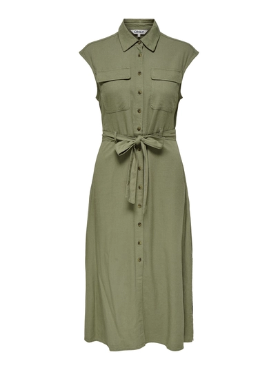 Onllima s/l linen bl long belt
