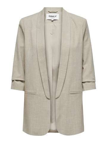 Only - Blazer - Taupe - Onlelly 3/4 Life Blazer Tlr - 15197451