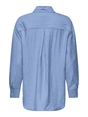 Only - Blouse lange mouw - Blauw - Onltania Life Ls Shirt Wvn - 15340270