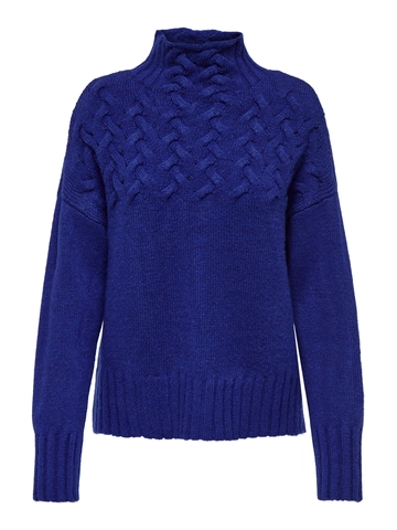 Only - Coltrui - Kobaltblauw - Onljada Ls Highneck Cs - 15339316