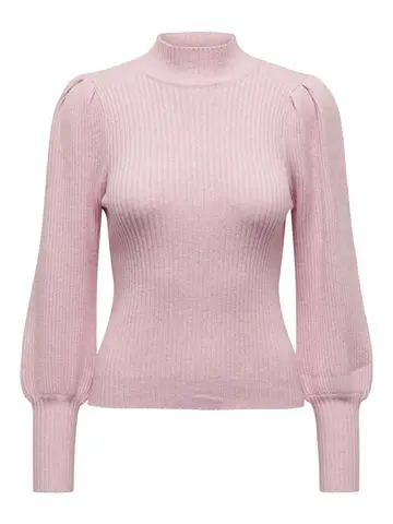 Only - Coltrui - Roze - Onlkatia L/S Highneck Pull - 15232494