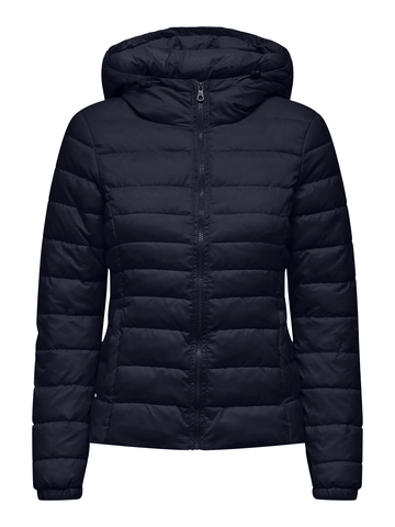 Only - Damesjas - Blauw - Onltahoe Hood Jacket Otw - 15156569
